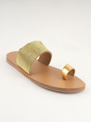 ANOUK Women Flats(Gold , 6)