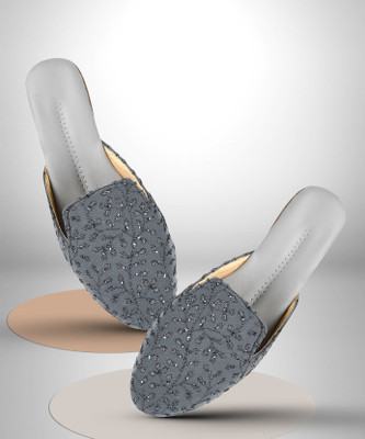 Facollection Women Flats(Grey , 7)