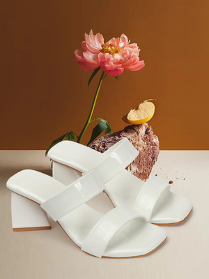 KILLER Women Heels(White , 7)