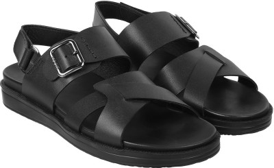 MOCHI Men Sandals(Black , 7)