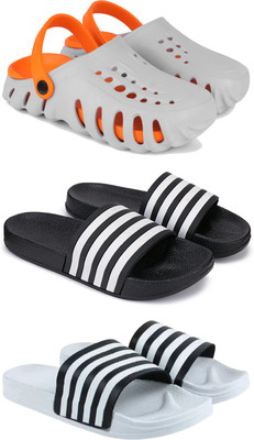 Pennen Men Clogs(White , 6)