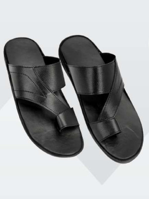 Buxton Men Sandals(Black , 10)