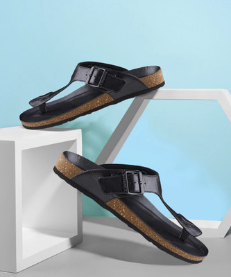 Neemans Men Flats(Black , 7)