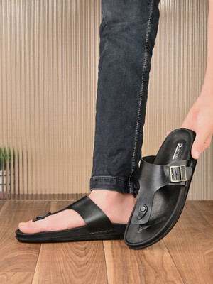 Footup Men Casual(Black , 9)