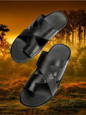 Lyo Eager Men Sandals(Black , 7)