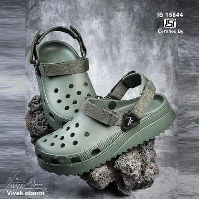 BERSACHE Men Clogs(Green , 11)