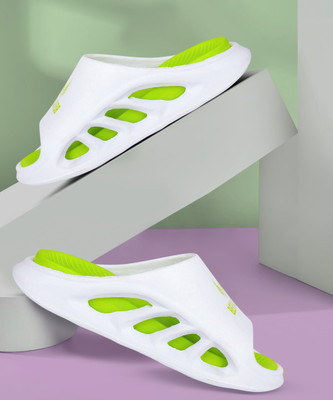 BERSACHE Men Clogs(White , 6)