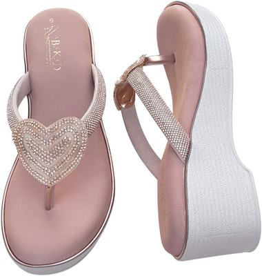 BKD FOOTWEAR Women Flats(Pink , 4)