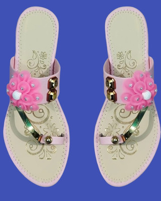 SHIPEE Women Flats(Pink , 8)