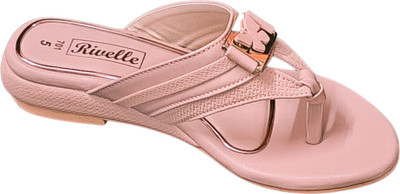 Rivelle Women Flats(Pink , 5)