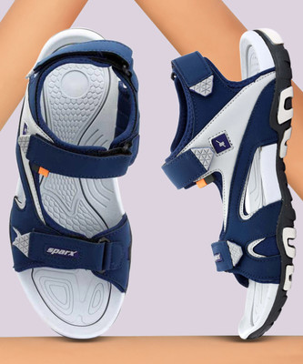 Sparx SS 453 Men Sandals(Blue , 8)