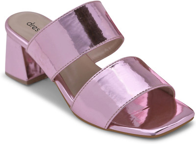 Dressberry Women Heels(Pink , 6)