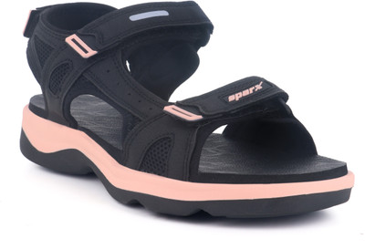 Sparx SS 608 Women Sports Sandals(Black , 4)