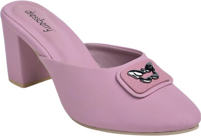 Dressberry Women Heels(Pink , 3)