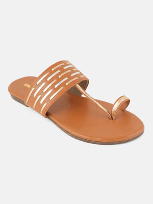ANOUK Women Flats(Tan , 7)