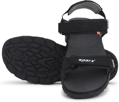 Sparx Men Casual(Black, Grey , 8)