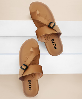 FLITE Men Flats(Tan , 7)