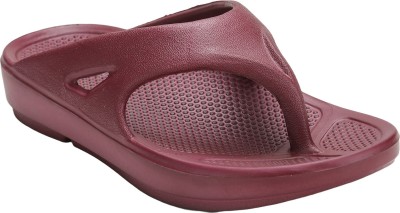 Bootco Women Flats(Maroon , 7)