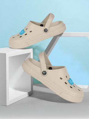 Aqualite Women Clogs(Beige , 4)