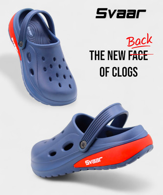 Svaar Men Clogs(Navy , 8)