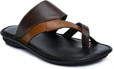 SMOXX Men Flats(Brown, Black , 5)