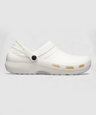 CROCS Specialist II Vent Men Clogs(White , 9 UK/India)