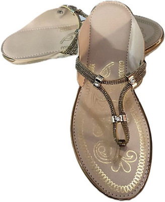 JINDAL ENTERPRISES Women Casual(Gold , 5)