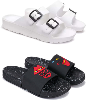 DRACKFOOT Men Clogs(White , 10)
