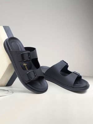 Velsox Men Flats(Black , 8)