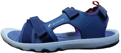 Fsports Men Sports Sandals(Navy , 9)