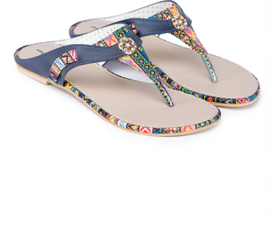 Shezone Women Flats(Blue , 5)