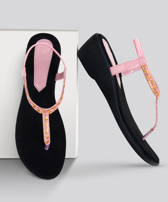 49% OFF on ACTION Women Pink Wedges 49% OFF on ACTION Women Pink Wedges