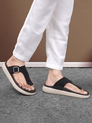 Velsox Men Flats(Black , 8)