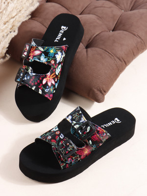 Denill Women Flats(Black , 6)