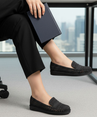 GLB Women Bellies(Black , 6)