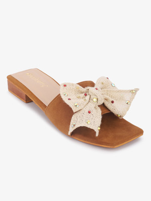 Dressberry Women Flats(Brown , 6)