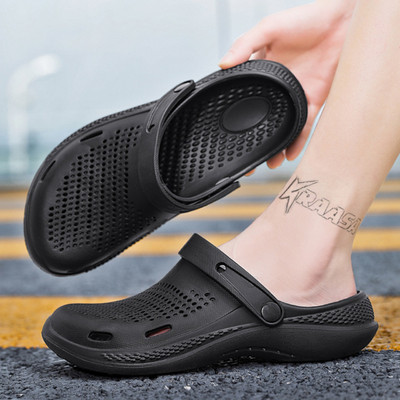 Kraasa Men Clogs(Black , 6)