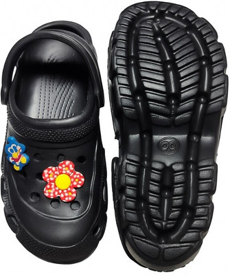 Jeshk Women Clogs(Black , 7)