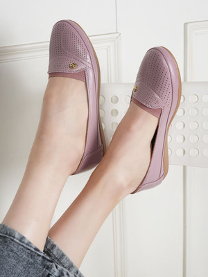 Mast & Harbour Bellies For Women(Pink , 9)