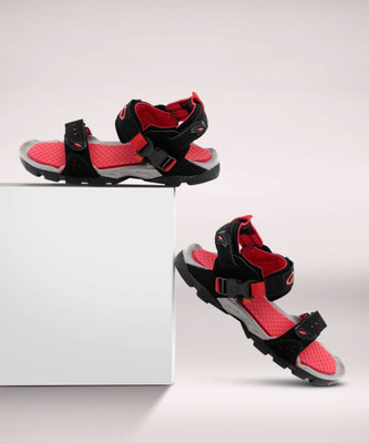 Sparx SS 502 Men Sandals(Red , 9 UK/India)