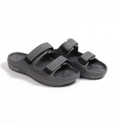 Smoothlite Men Flip Flops(Grey , 10)