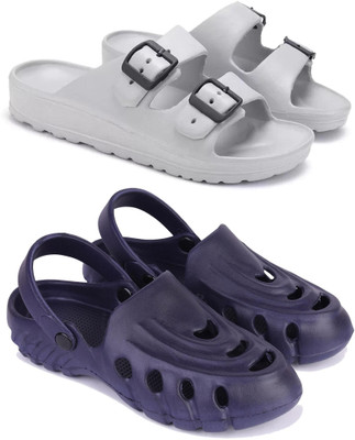 DRACKFOOT Men Slides(Navy , 9)