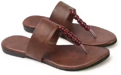 Mesara Women Flats(Brown , 9)