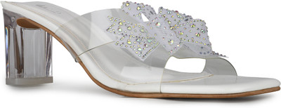 Inc.5 Women Heels(White , 4)