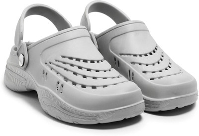 TR Men Clogs(Grey , 8)