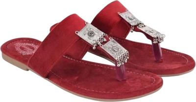 Geeta Women Flats(Maroon , 5)