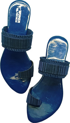 MOKD Women Flats(Blue , 6)