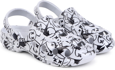 Pampy Angel Men Classic, Lightweight, Trendy Flipflops, Slipper, Slides, Sandal, Clogs Men Clogs(Grey , 8)