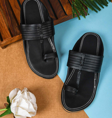 AMAZING TRADERS Men Flats(Black , 7)