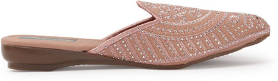 SHOKIYA Women Flats(Pink , 5)
